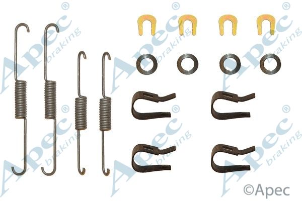 APEC BRAKING Комплектующие, тормозная колодка KIT722